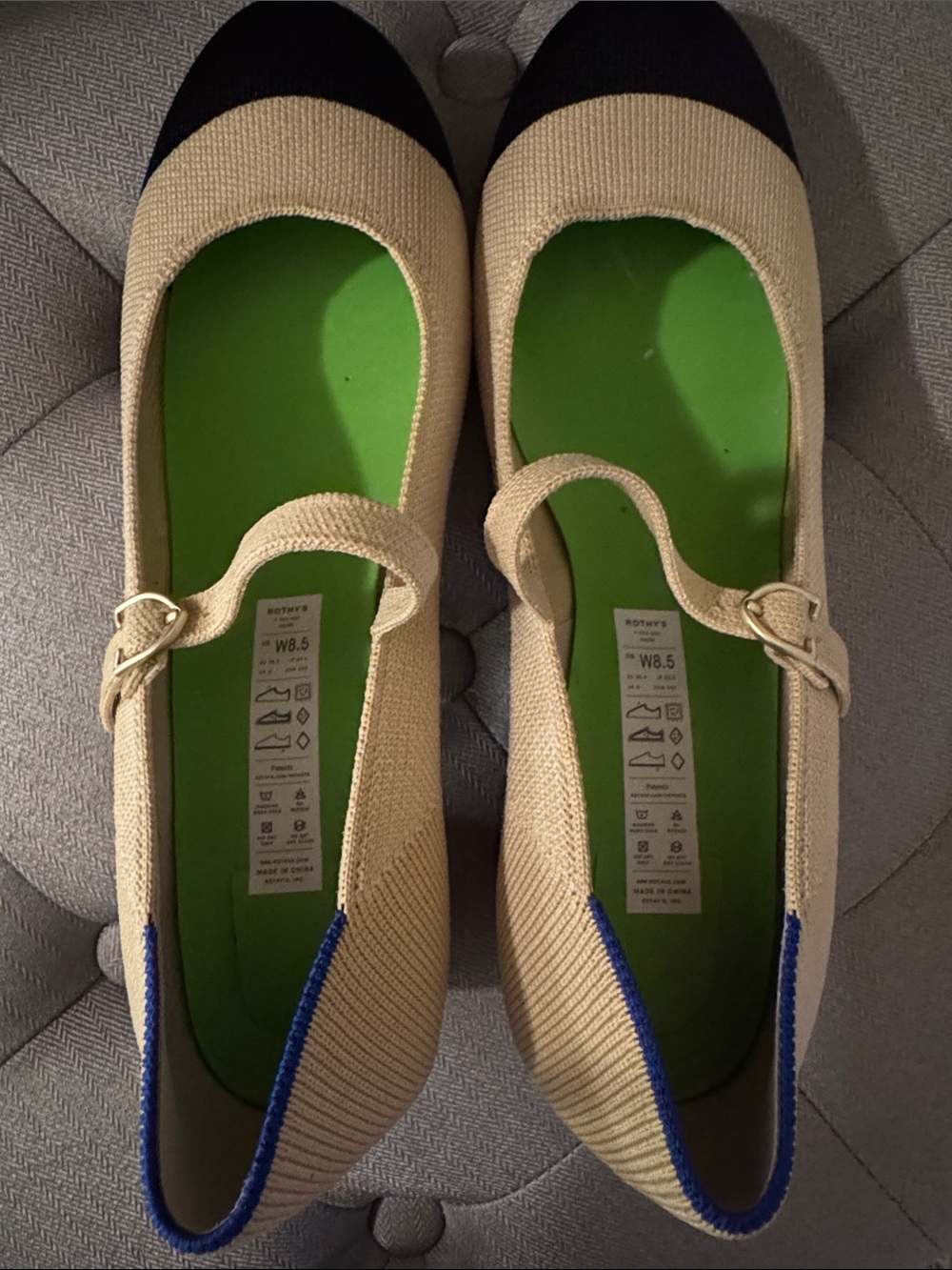 Rothy’s Mary Jane Heels with Cap Toe - Picture 6 of 6